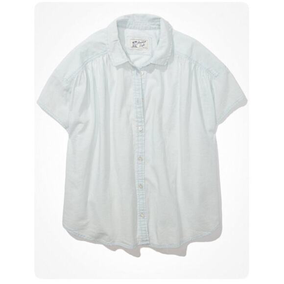 AE Oversized Resort Shirt - Picture 1 of 8